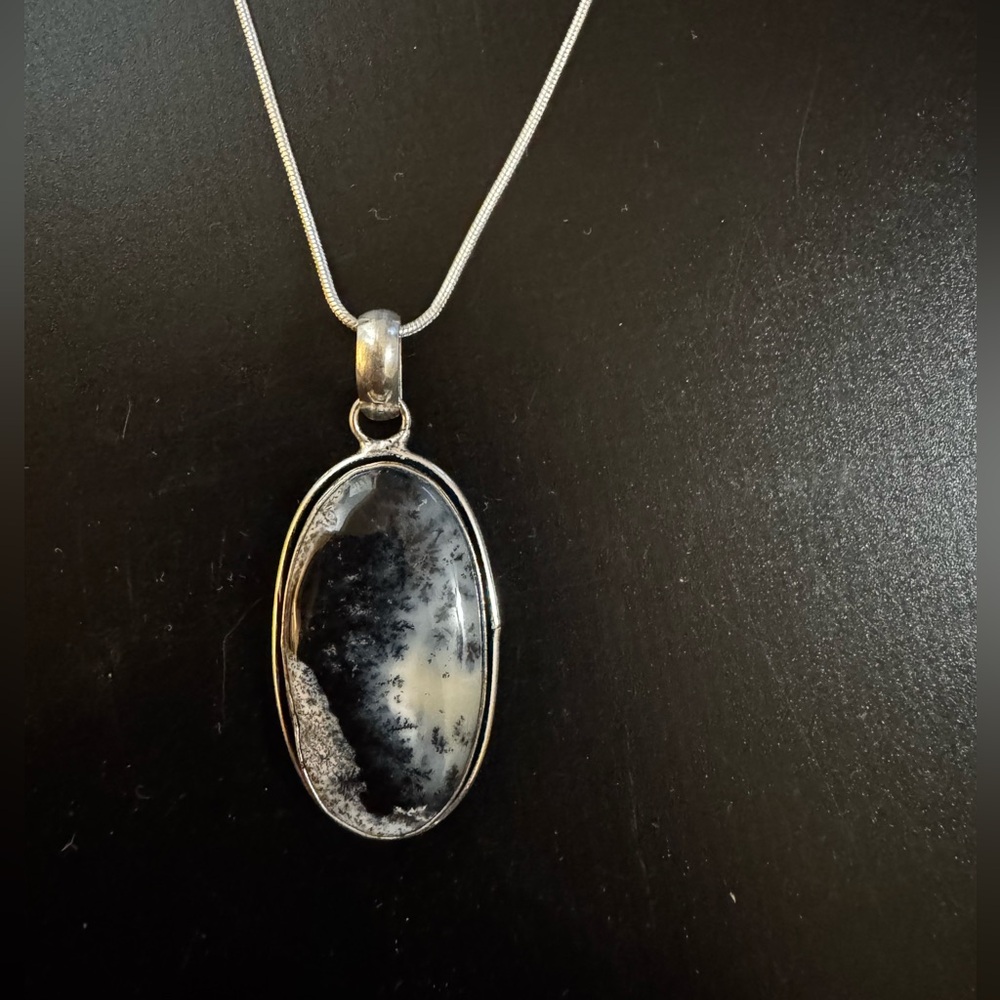Dendritic Opal Necklace